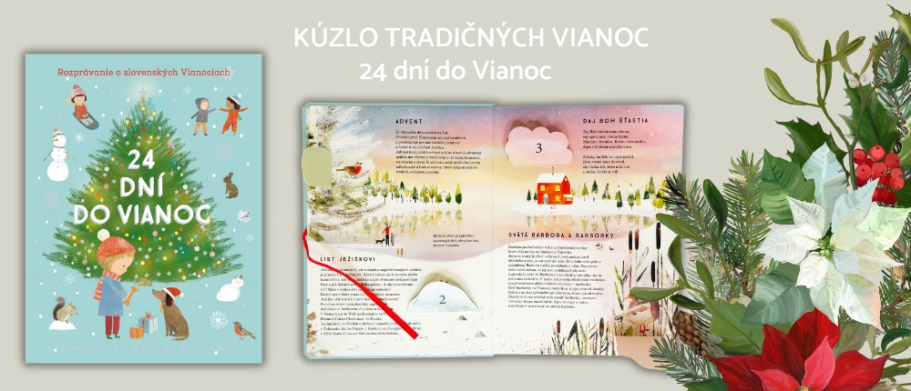 24 dní do Vianoc, advent, Vianoce, Vianočna knižka, tradície, zvyky